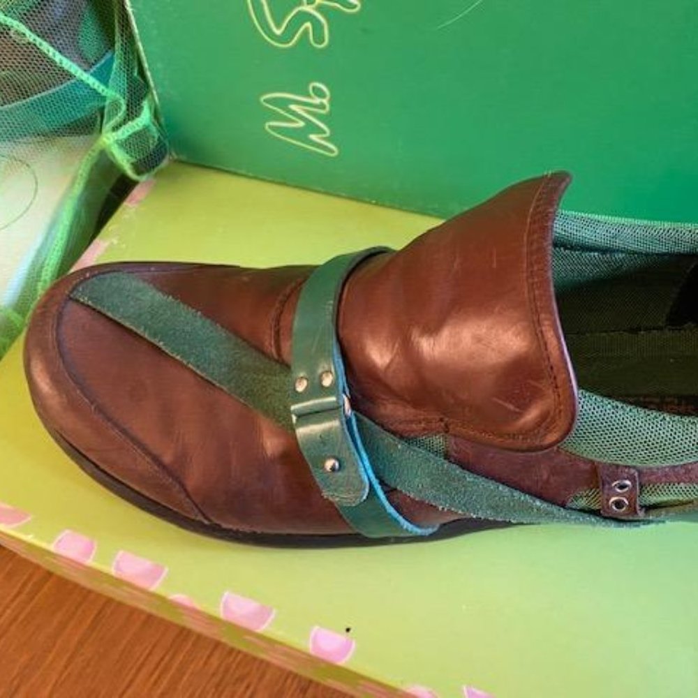 M. Sport for Morenatom Brazilian Shoes Chocolate/Green